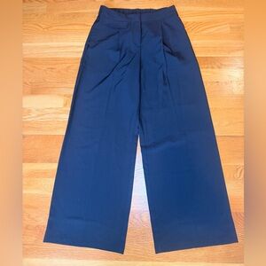 Halara Wide Leg Pants XS NWT Black Work Office Trouser High Rise